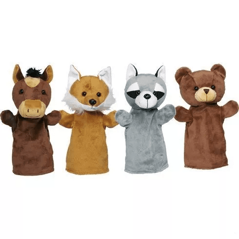 Goki Goki Maňásek na ruku – kůň, liška, jezevec nebo medvěd (1ks)