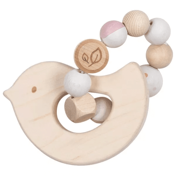 Goki Goki Hračka do ruky - Ptáček s kroužkem