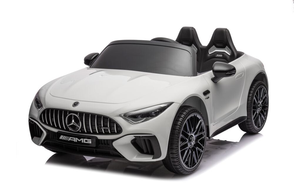 Mamido Mamido Elektrické autíčko Mercedes AMG SL63 4x200W 24V bílé EVA, ECO kůže