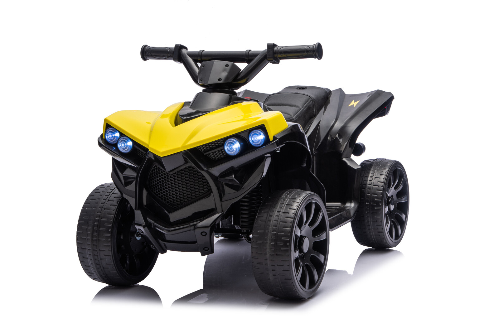 Mamido Mamido Dětská elektrická čtyřkolka Storm 2x25W žlutá