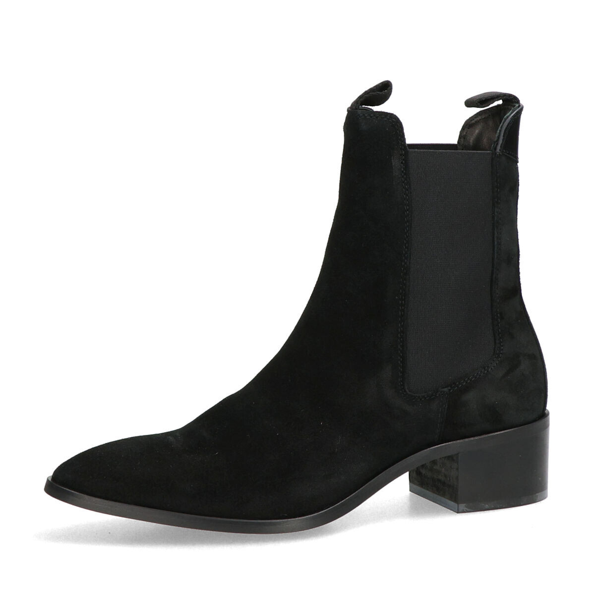 Gant dámské semišové kotníkové kozačky - černé - 37