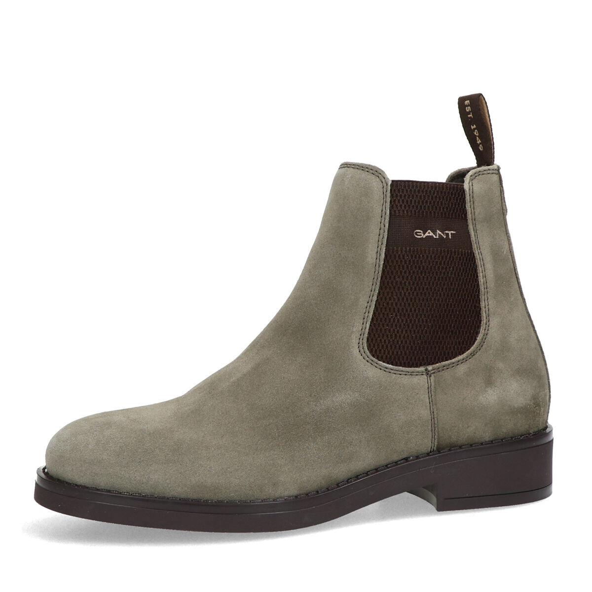Gant pánské semišové kotníkové boty - šedé - 41