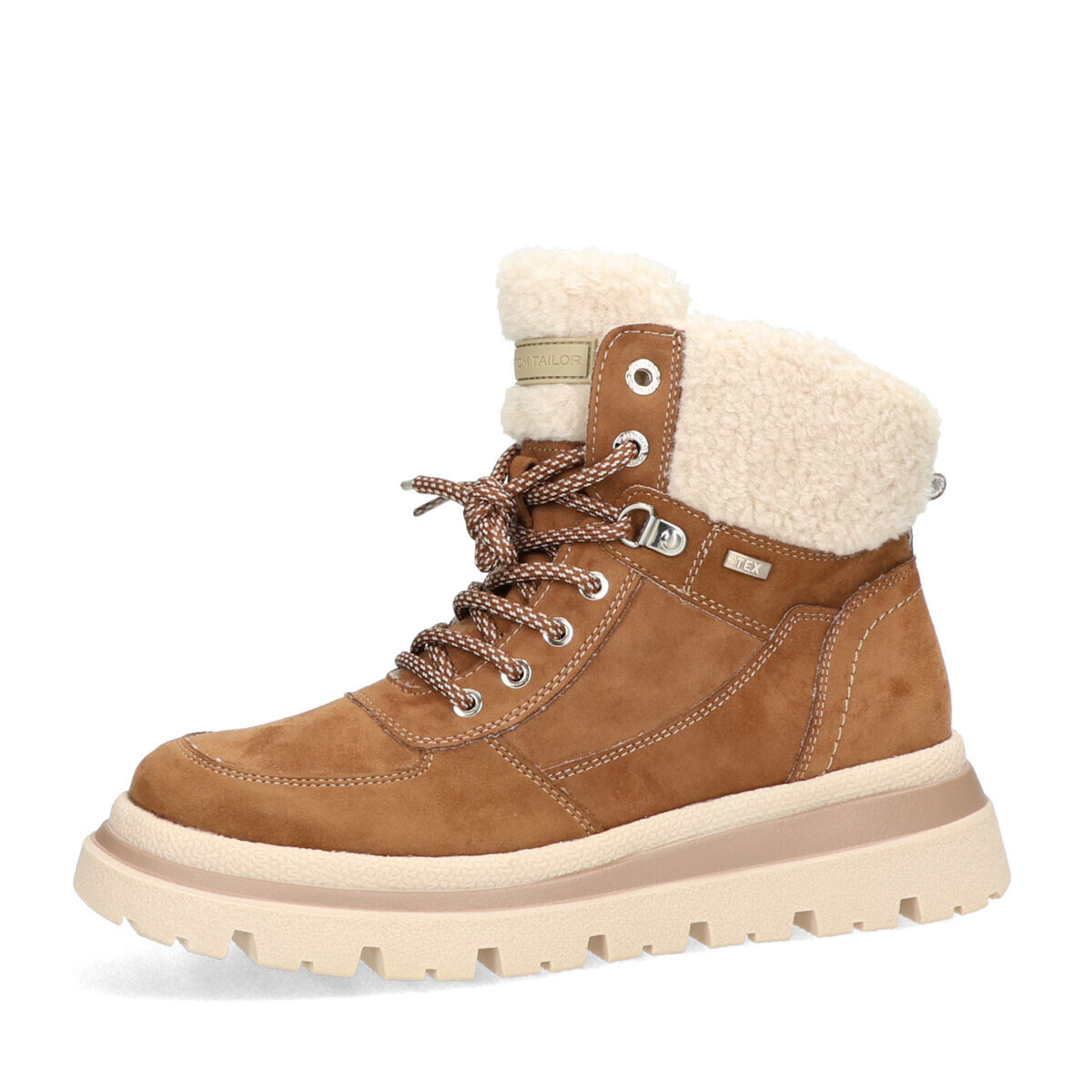 Tom Tailor dámské zimní kotníkové boty - hnědé - 36
