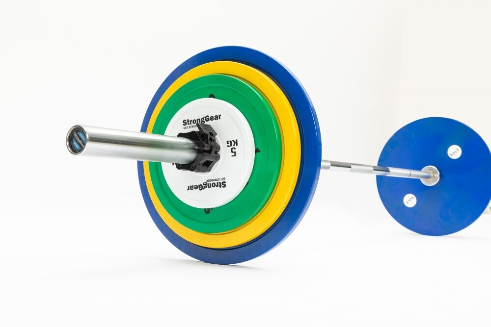TRUESTEEL Tréninková Olympijská osa Thicker - Váha: 20 kg, Délka: 220 cm