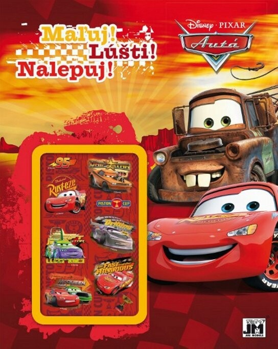 Maľuj! Lúšti! Nalepuj! Autá