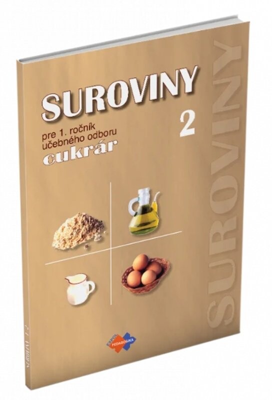 Suroviny pre 1. ročník učebného odboru cukrár 2
