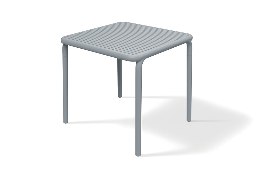 Ferne Jídelní stůl BRENE 80 x 80 x 76 cm, šedá