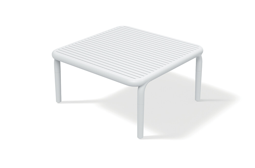 Ferne Konferenční stůl BRENE 80 x 80 x 41 cm, bílá