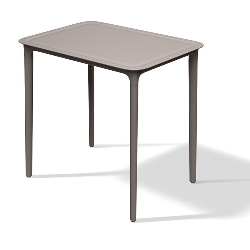 Ferne Jídelní obdélníkový stůl RIMO 78 x 58 x 75 cm, zemitě hnědá