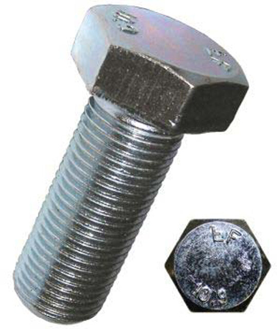 Dresselhaus Šrouby šestihranné s jemným závitem M10x1,0x20, DIN 961, pozinkované, sada 100 ks Velikost: M12x1.5x35 mm