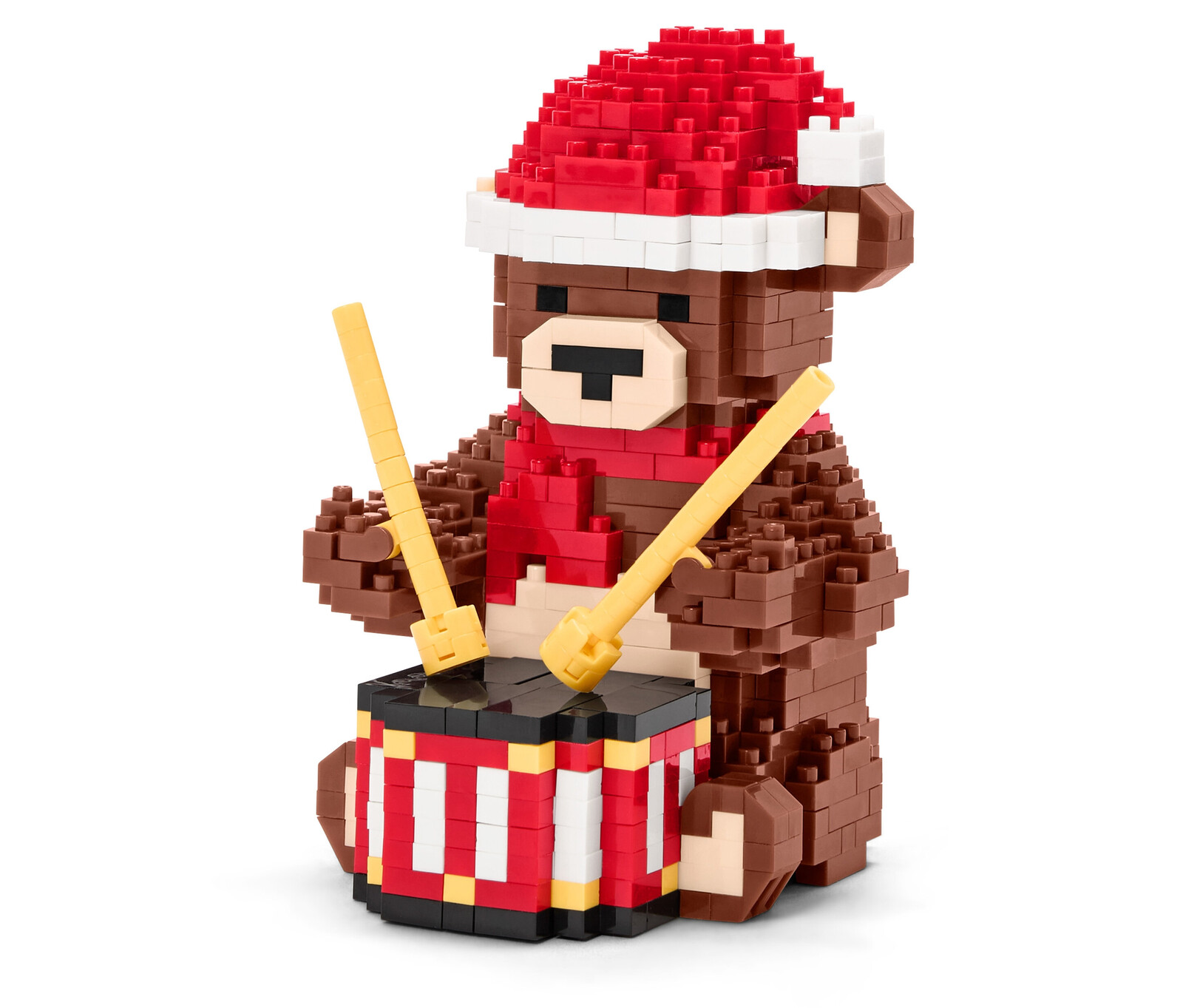 Tchibo - Stavebnice »Vánoční medvídek« - barva: vícebarevná