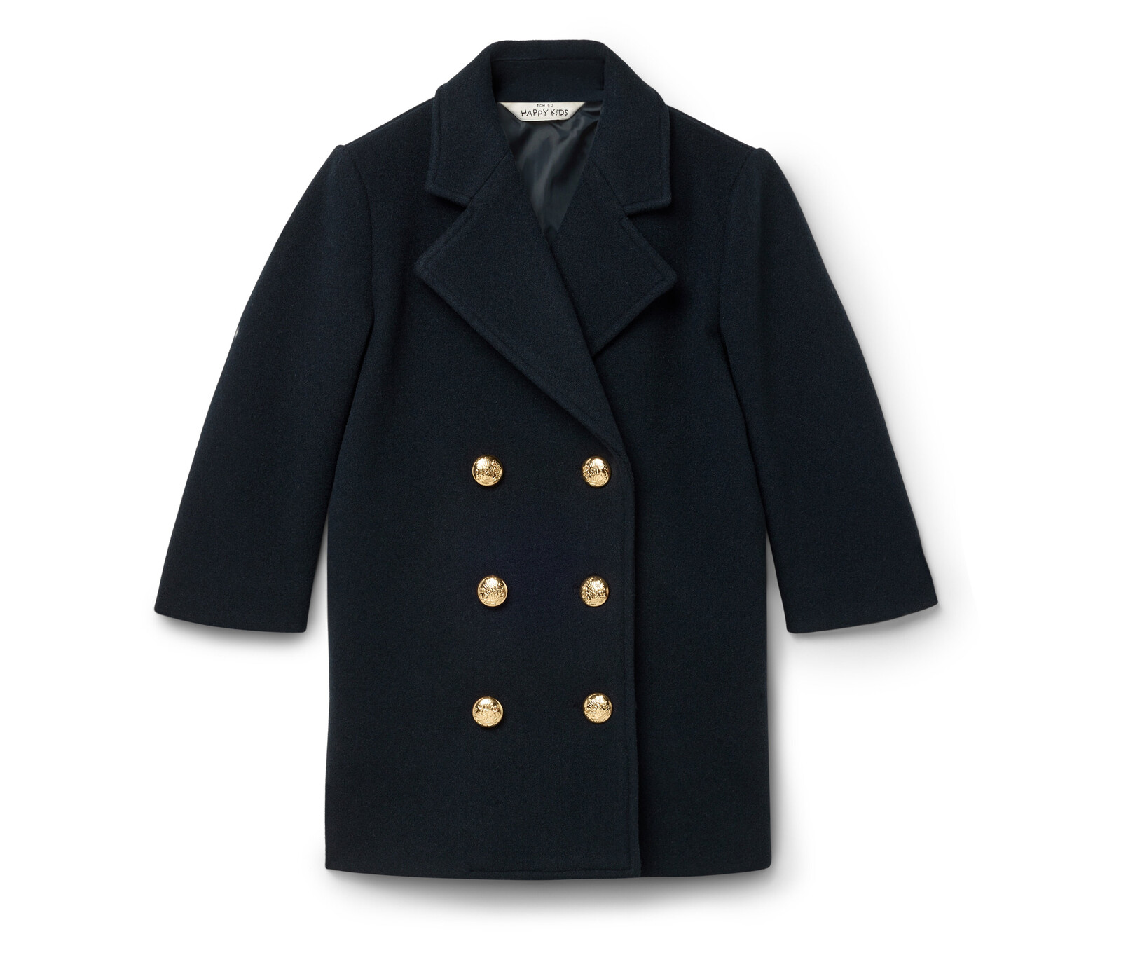 Tchibo - Dětský krátký kabát - pro dívky - vel. 98/104 - barva: modrá