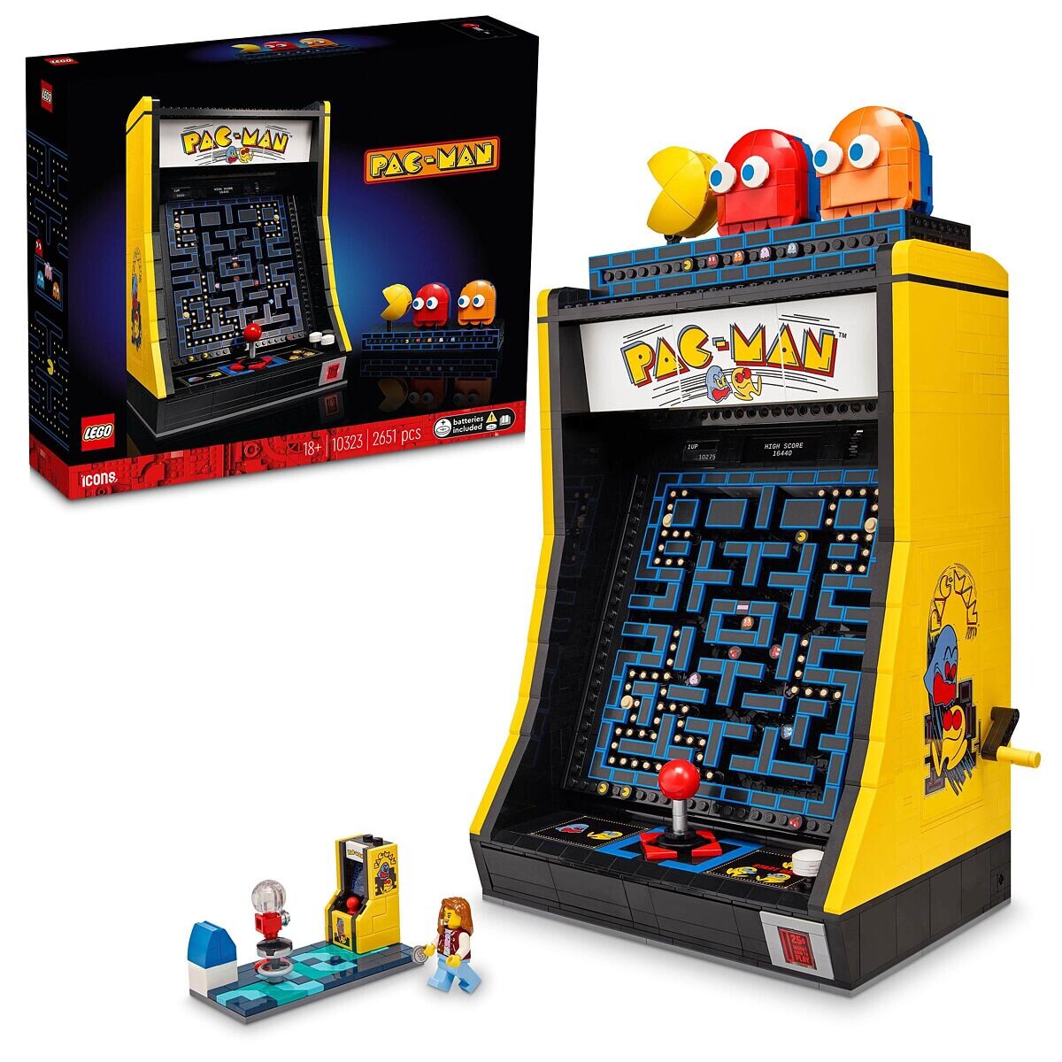 LEGO® Icons™ 10323 Arkádový automat PAC-MAN