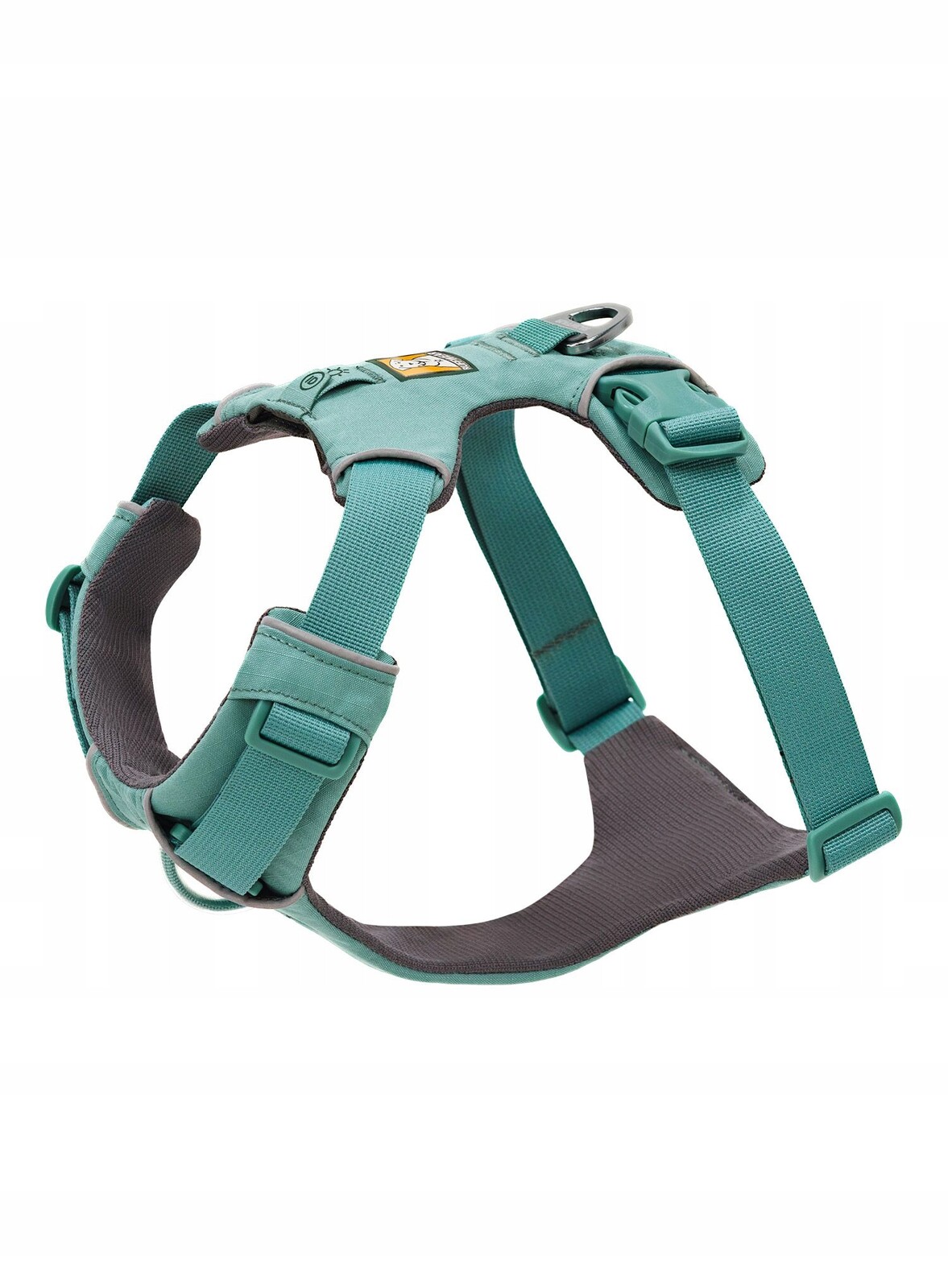 Ruffwear Front Range postroj, River Rock Green - velikost L / XL: obvod hrudníku 81 - 107 cm