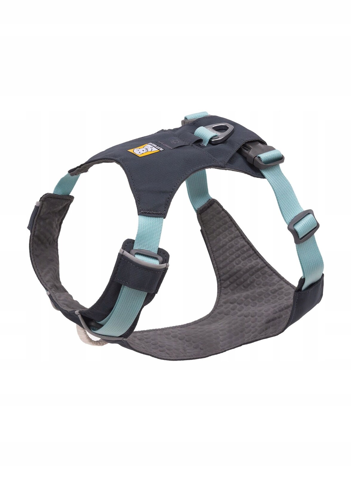 Ruffwear Postroj krátký Hi & Light, šedý - vel. S: 56 - 69 cm obvod hrudníku