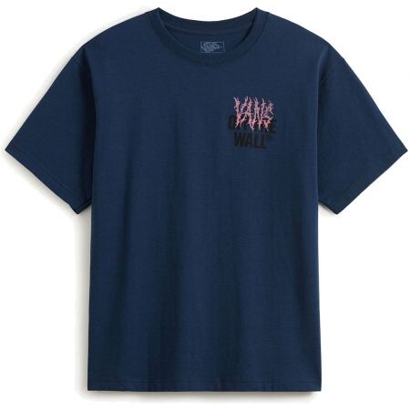Triko Vans Metal Wall S/S - Modrá - L