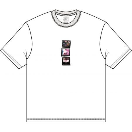 Triko Vans Vee Tv S/S - Bílá - L