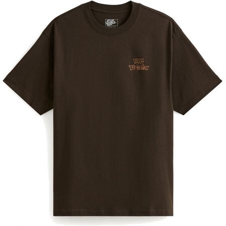 Triko Vans Stomper Loose Fit S/S - Hnědá - M