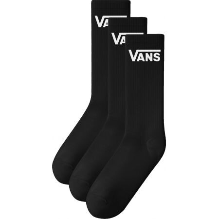Ponožky Vans Classic Crew 3-Pack Kids - Černá - Us2/4