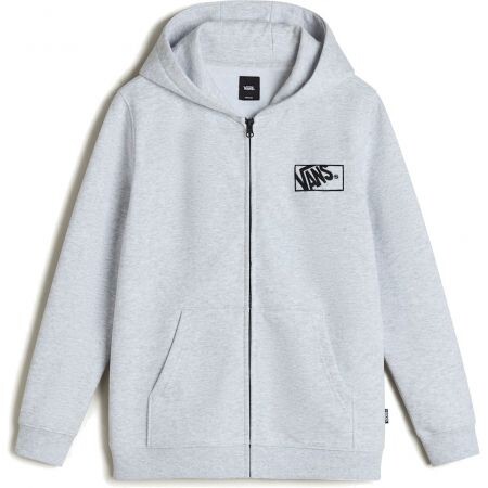 Mikina Vans Blocked Box Fz Hoodie Boys - Šedá - L