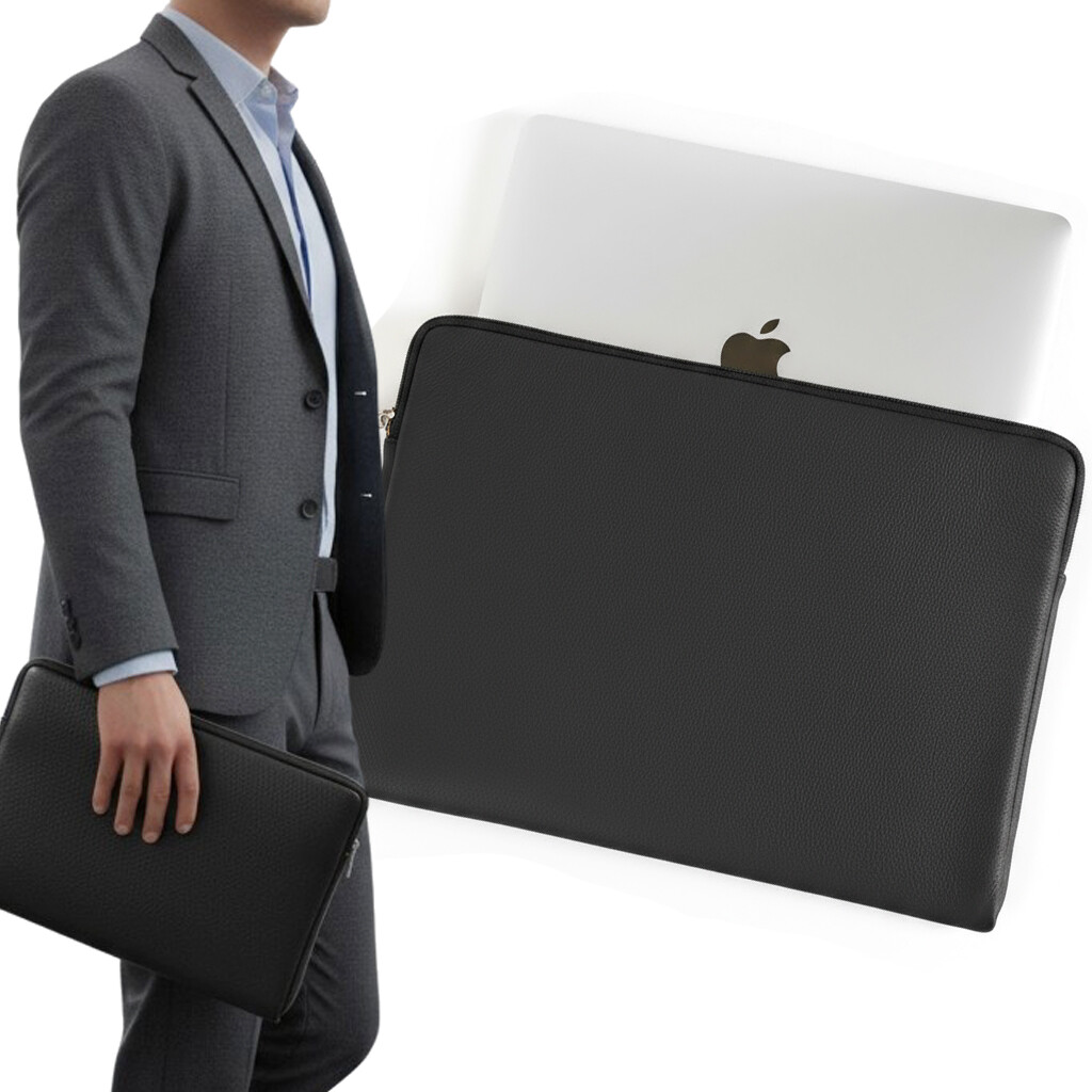 Obchodní Pouzdro pro MacBook Air 13 M4 Baltan Zip Crocodilo z přírodní kůže