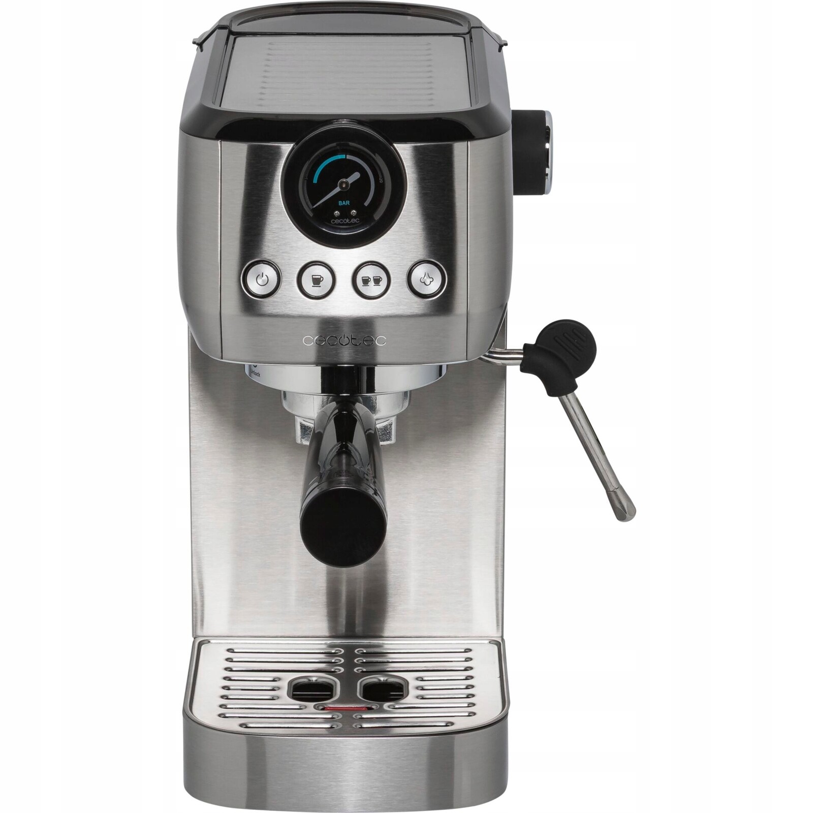 Cecotec Cafetera espresso Power Espresso 20 Steel Pro