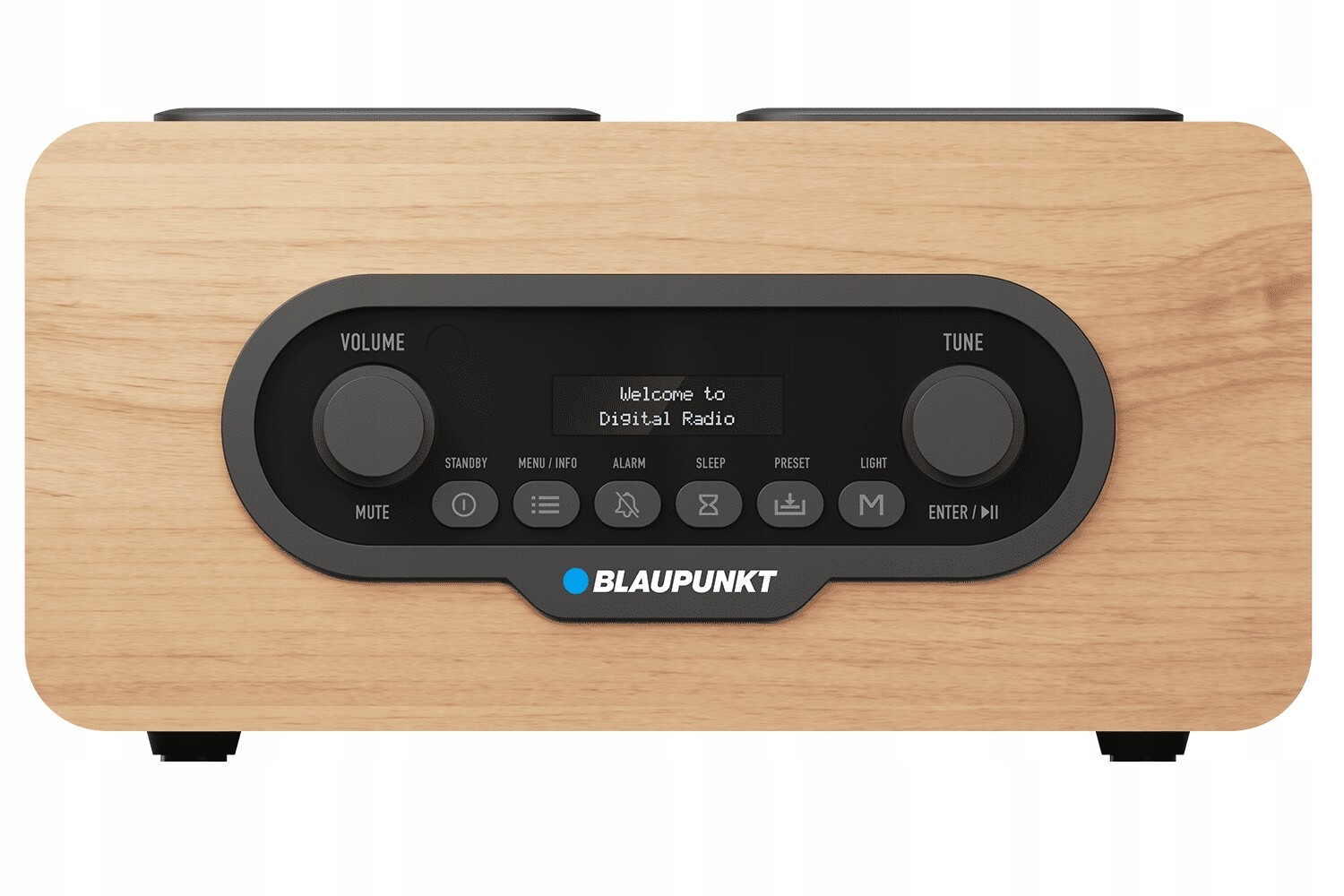 Přenosné rádio Retro Dřevo Dab+ Usb MP3 Bluetooth Blaupunkt DR10CR
