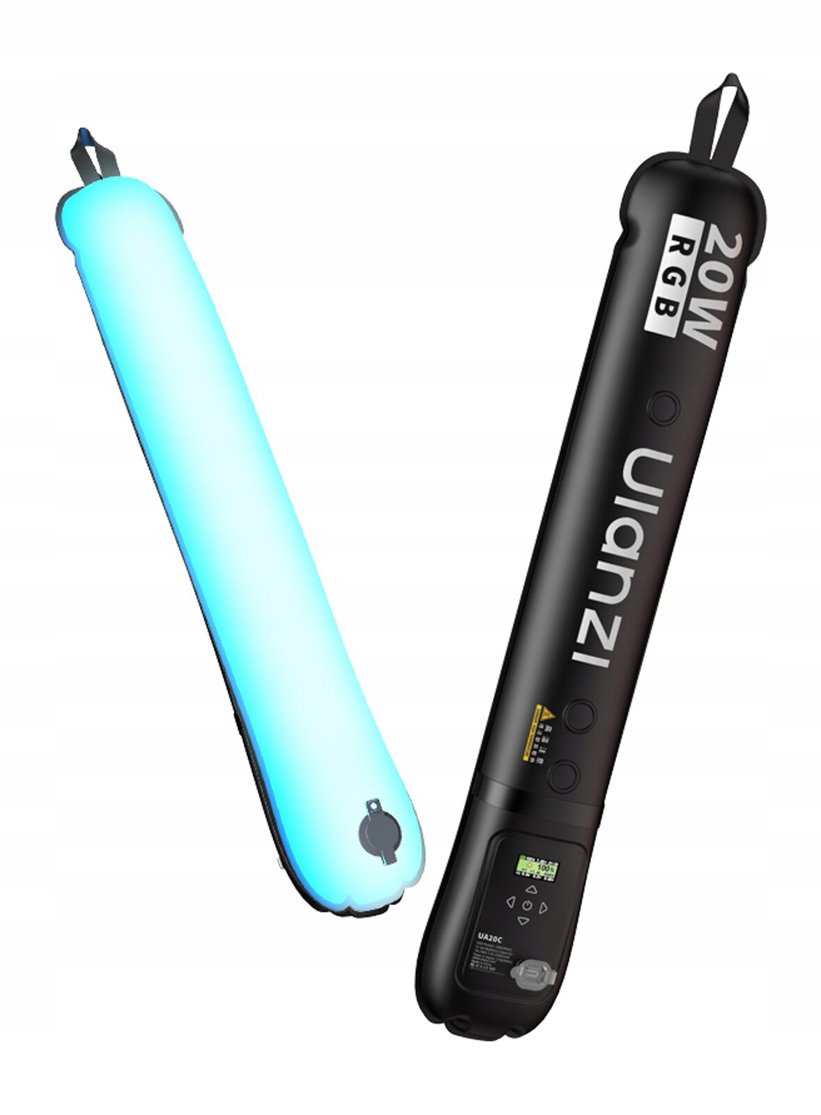 Led lampa Ulanzi UA20C Rgb Wb (1800 K 10000 K) Výkon 20 W Baterie 2500 mAh