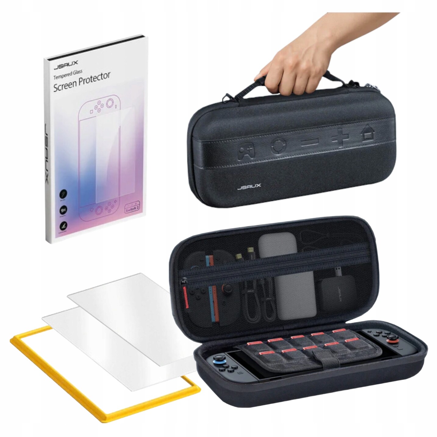 Matné ochranné Sklo Pouzdro herní kapsou pro Nintendo Switch 2