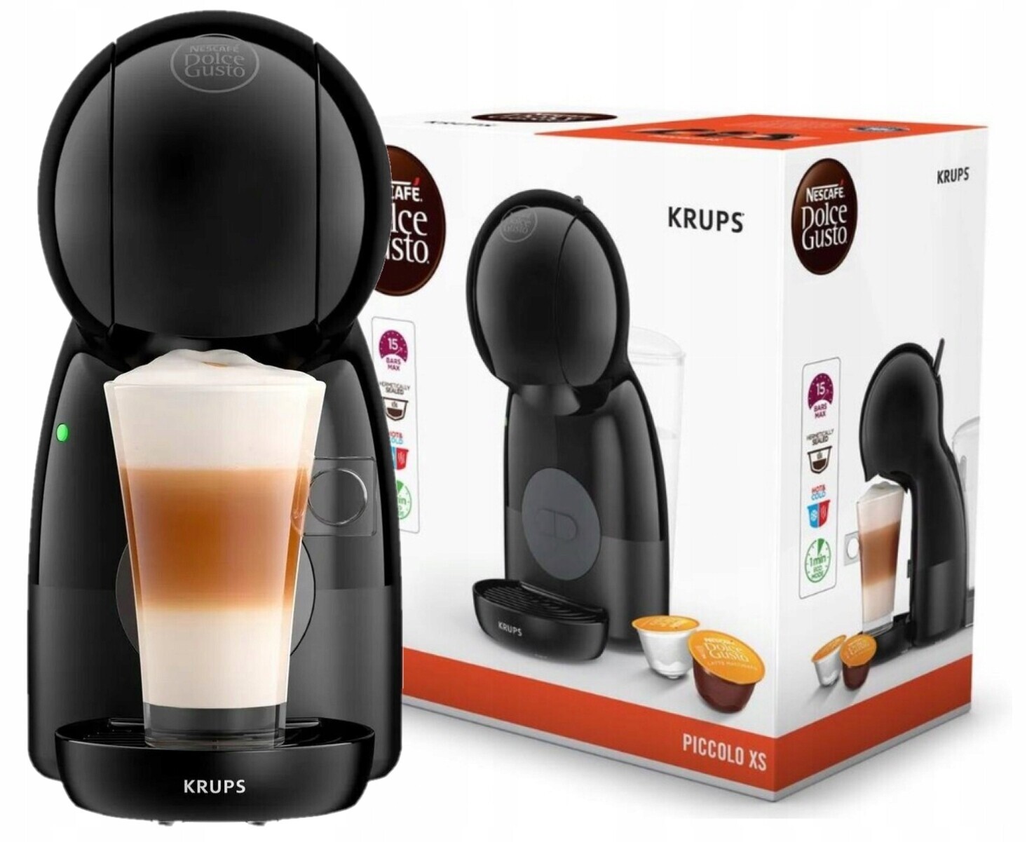 Krups KP1A3B Nescafé Dolce Gusto Piccolo Xs