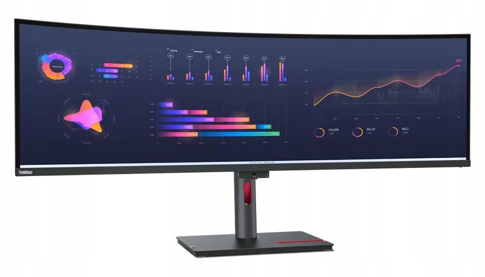 Monitor Lenovo ThinkVision P49w-30 63DBRAT1EU s úhlopříčkou 49
