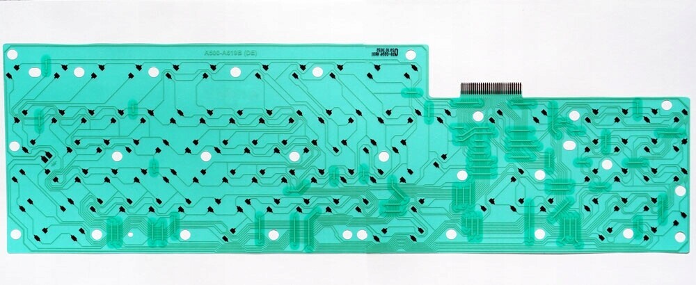 Amiga 500 -- A500 De Small Enter Klávesnice Membrána Fólie Vysoká Kvalita