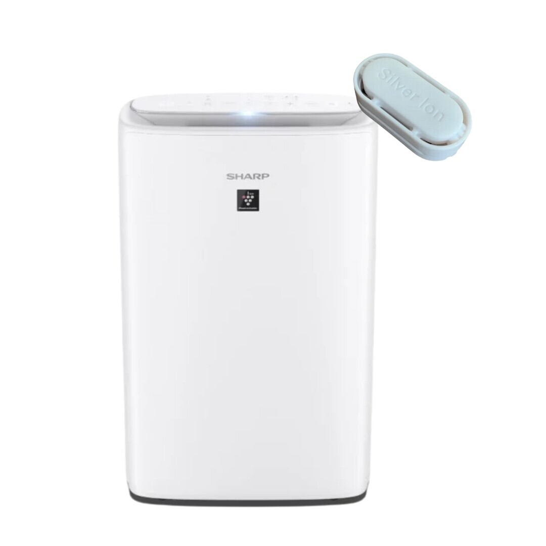zvlhčovač vzduchu vzduchu Sharp UA-KIN52E-W s ionty stříbra Bonus