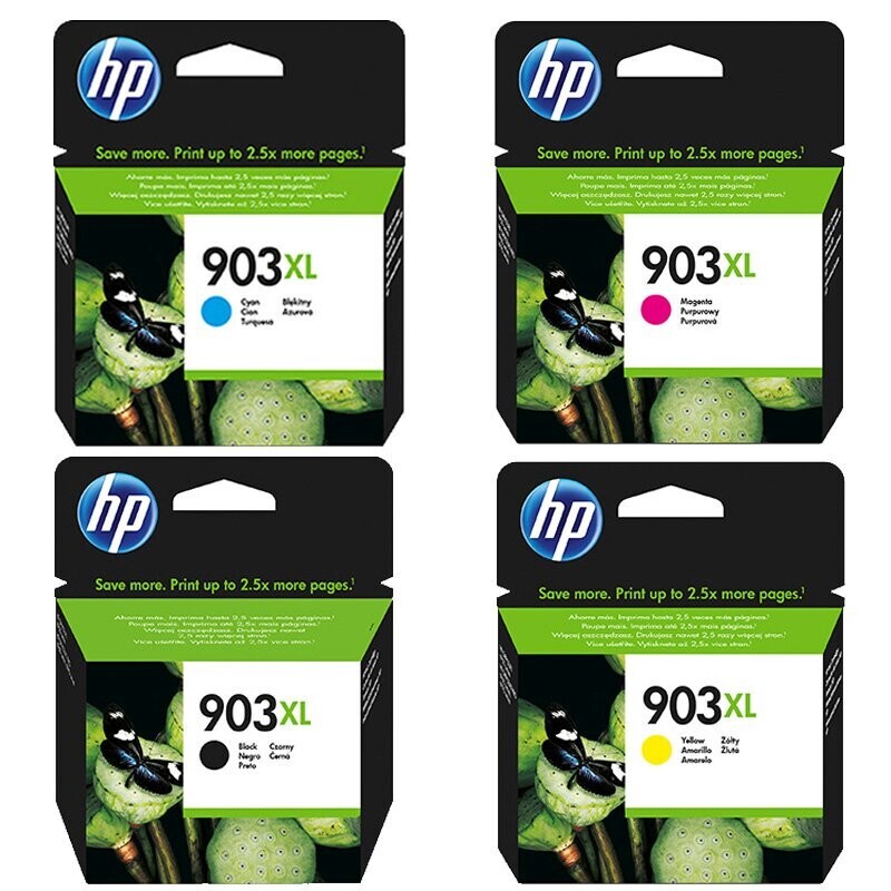 Sada 4 inkoustů Hp 903XL 3HZ51AE 2026 Officejet 6950 6960 6970