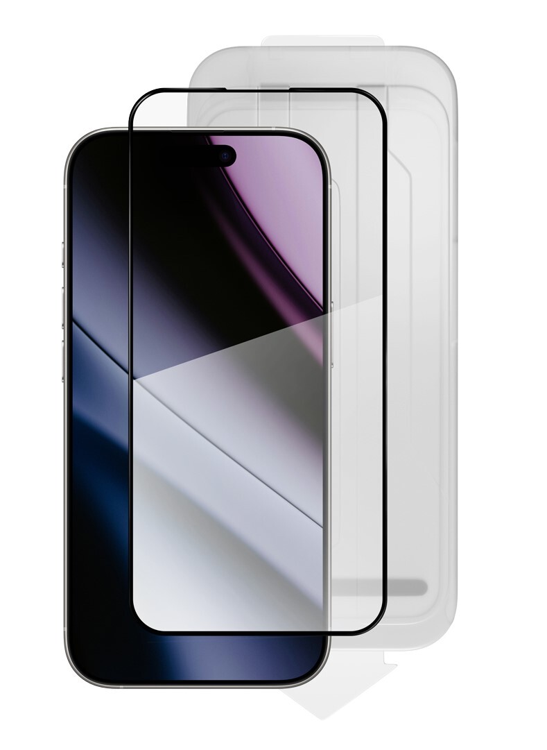 AntiReflective 3D ochranné sklo s aplikátorem proti prachu iPhone Air