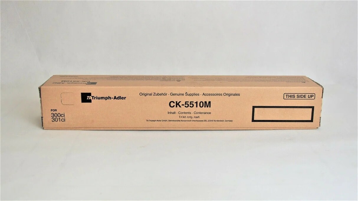 Toner Utax CK-5510 1T02R4BUT0 7 tisíc M Originál 300ci 301ci magenta