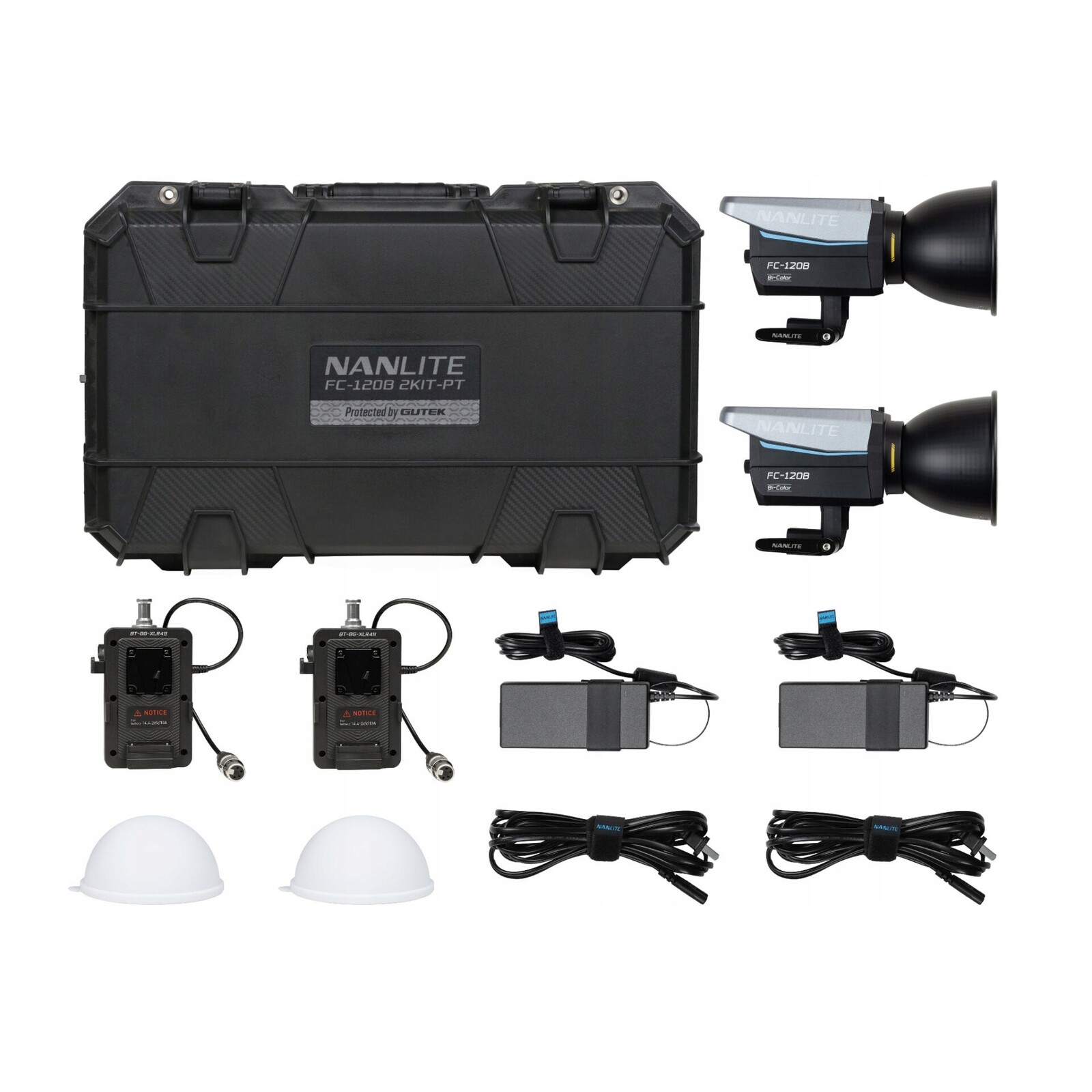 Nanlite FC-120B 2KIT-PT Bi color Beleuchtungs-Set
