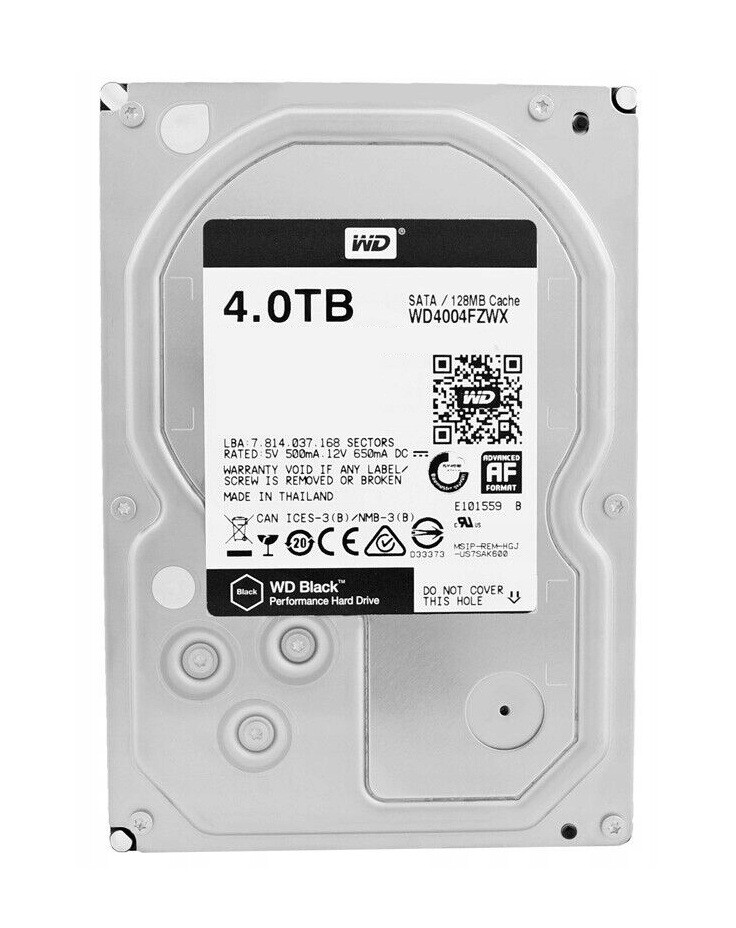 Pevný Disk Wd Black WD4004FZWX 3.5