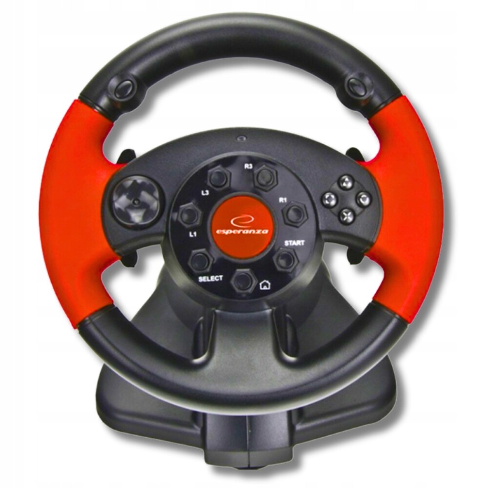 Volant s pedály Sada tlačítek Pc PS2 PS3 Dárek