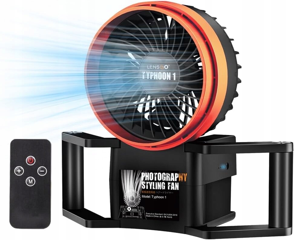Profesionální Fotografický Ventilátor pro 10-stupňové fotografování