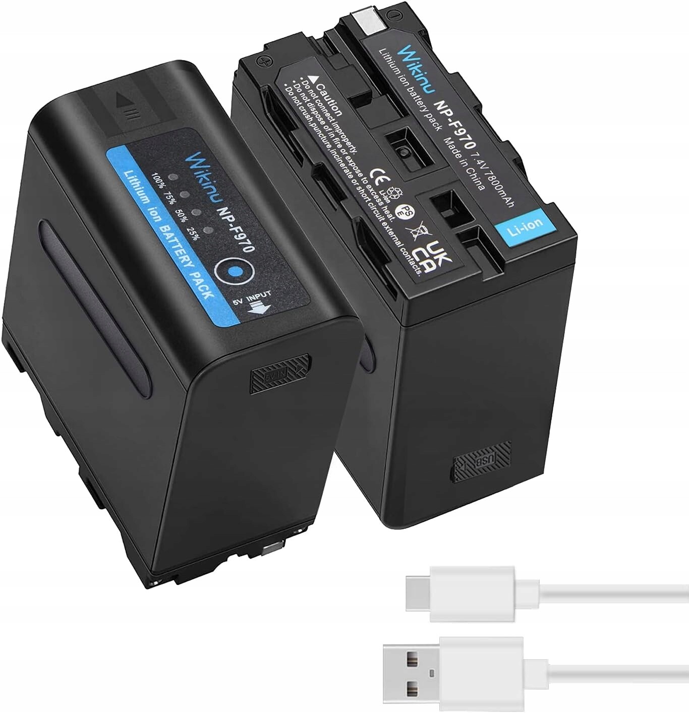 Akumulátor 2 x 7800 mAh NP-F970 NP-F980 pro Sony DCR-VX2100, DSR-PD150