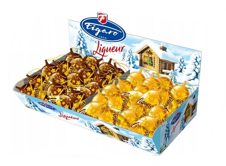 Figaro čokoládové Šišky s likérem 90 kusů
