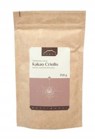 Kakao Criollo surové mleté 250g Nanga