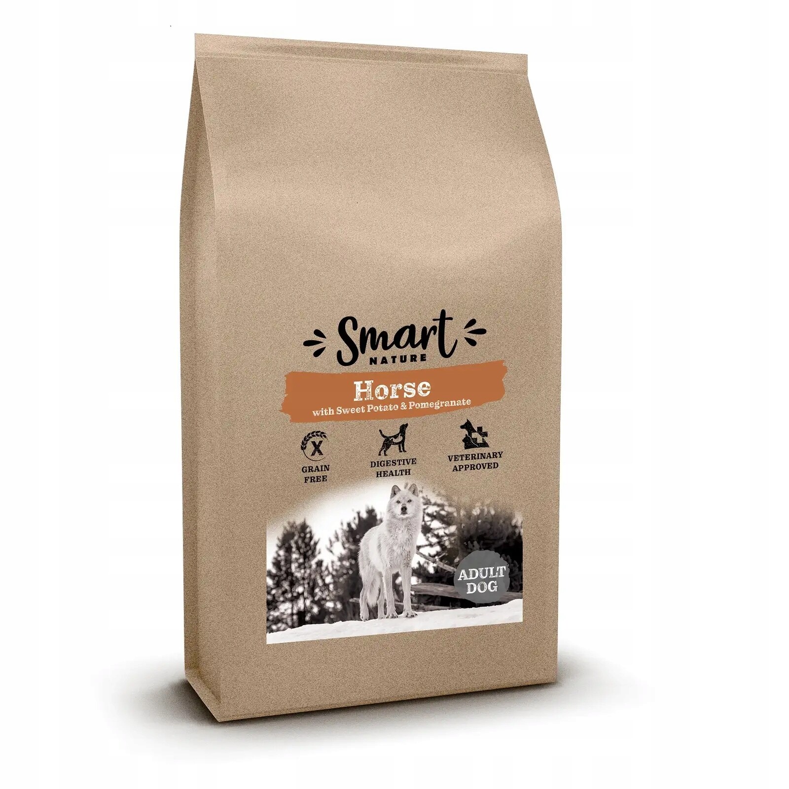 Smart Nature Holistic Dog Horse Monoproteinové krmivo pro psy z koňského masa