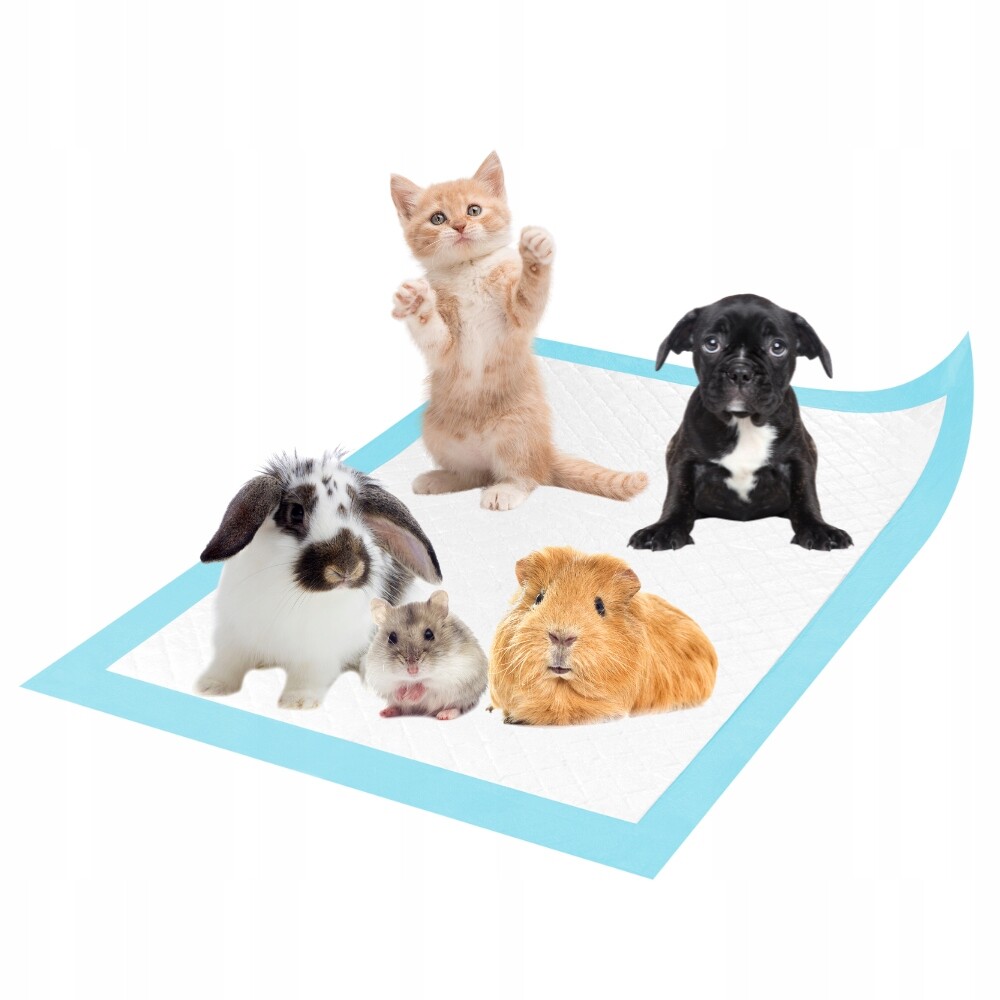 5 x Absorpční podložky a podložky pro zvířata 100 ks 33x45