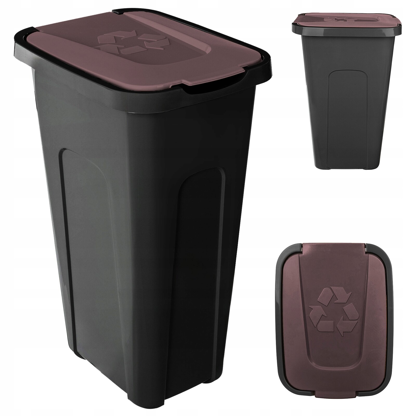 Odpadkový Koš Nádoba Na Tříděný Odpad 30 L Odpadkový Koš S Víkem