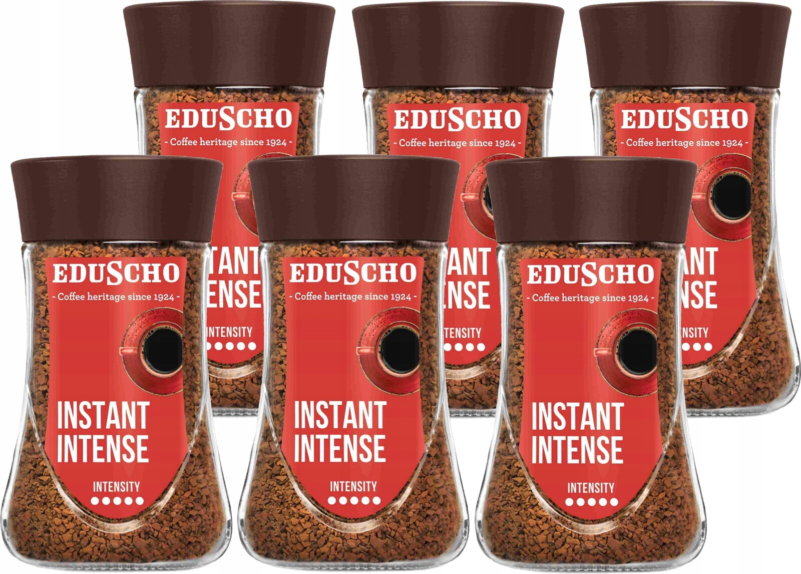 Instantní Káva Tchibo Eduscho Instant Intense 6 x 100 g