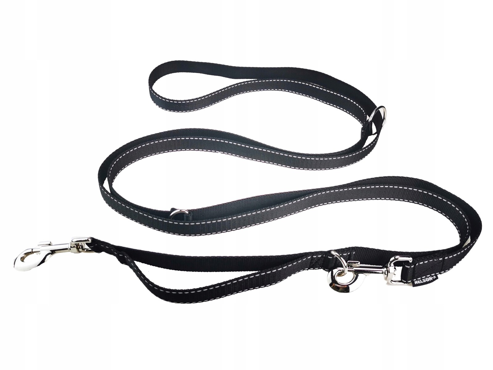 Reflexní Vodítko Pro Psy S Rukojeťí 2m/2,5cm Wzm Polský Výrobce