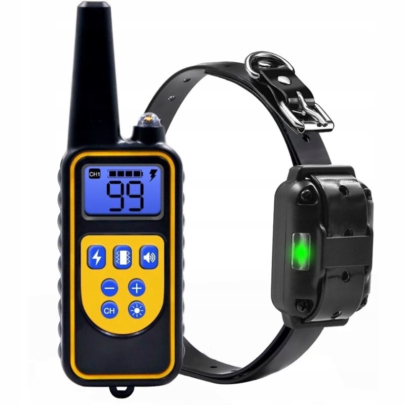 Elektrický Výcvikový Obojek Pro Psa 800 M, Výcvikový Obojek Pro Psy Dálkové Ovládání