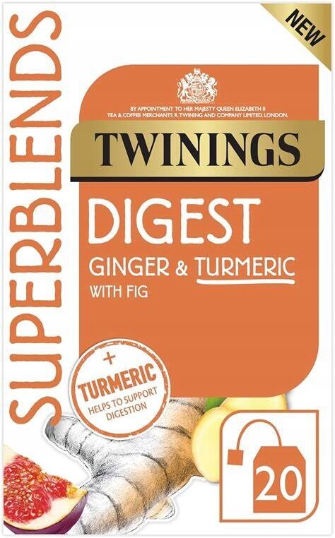twinings Digest zázvor s kurkumou a fíky
